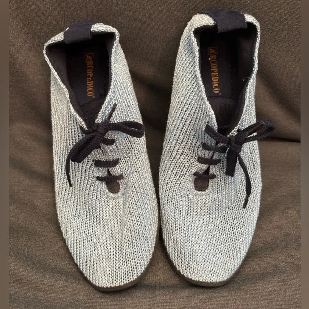 Men’s Arcopedico LS knit sneakers in Sky blue Size 43 (9.5)